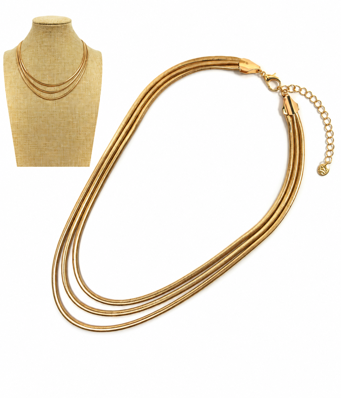 Triple Entendre Necklace