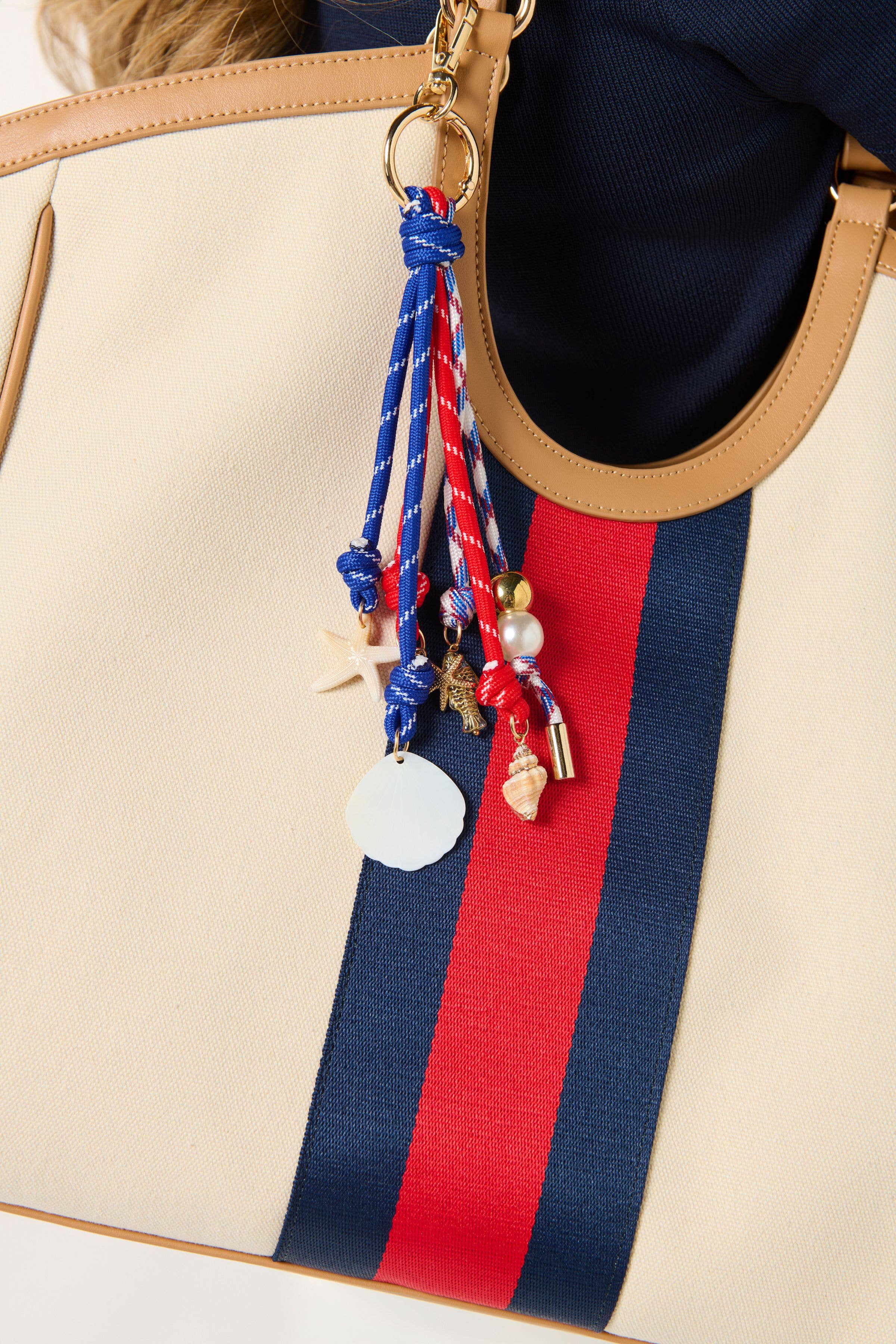 Coastal Bag Charm/Key Ring
