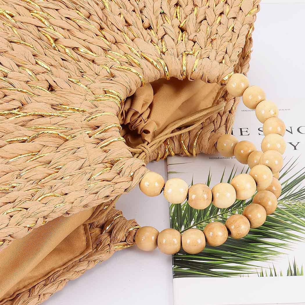 Golden Palm Tote