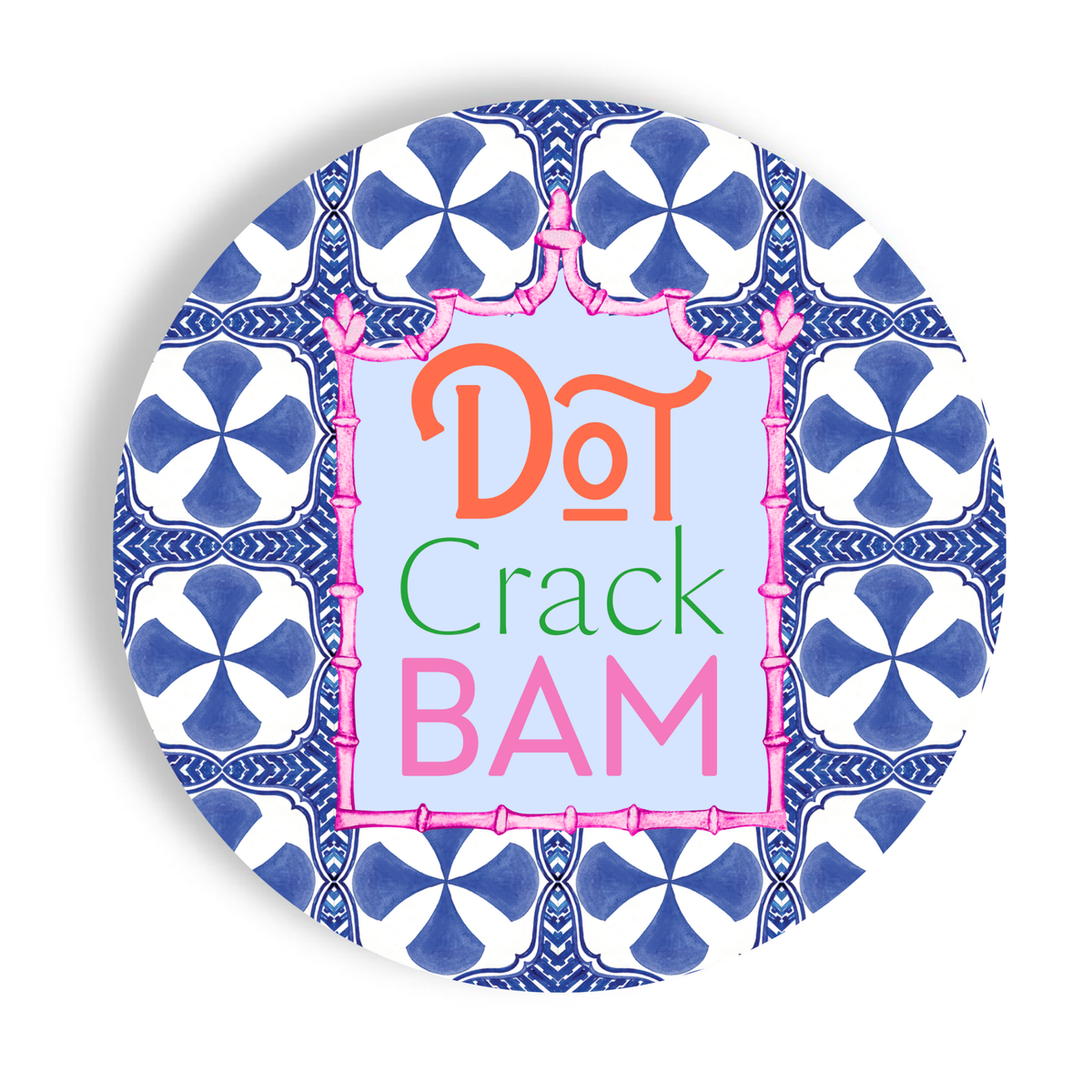 Dot Crack Bam App/Dessert Plates