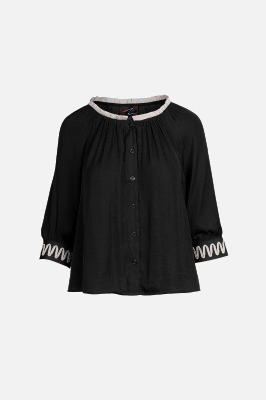 Sutton Blouse (black)