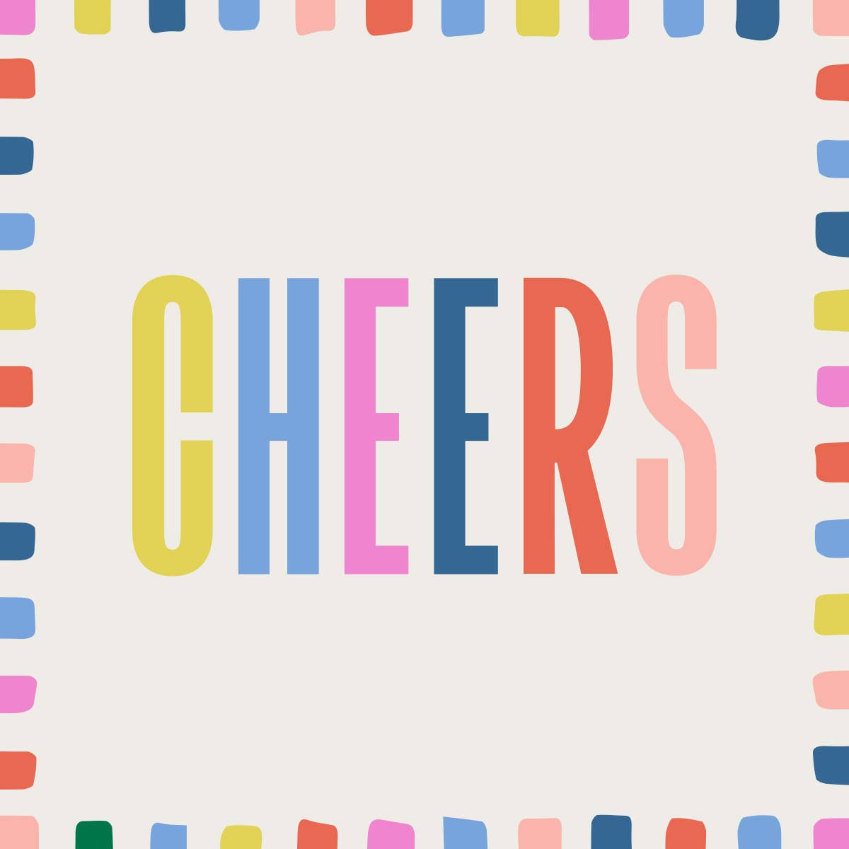 Cheers Cocktail Napkins
