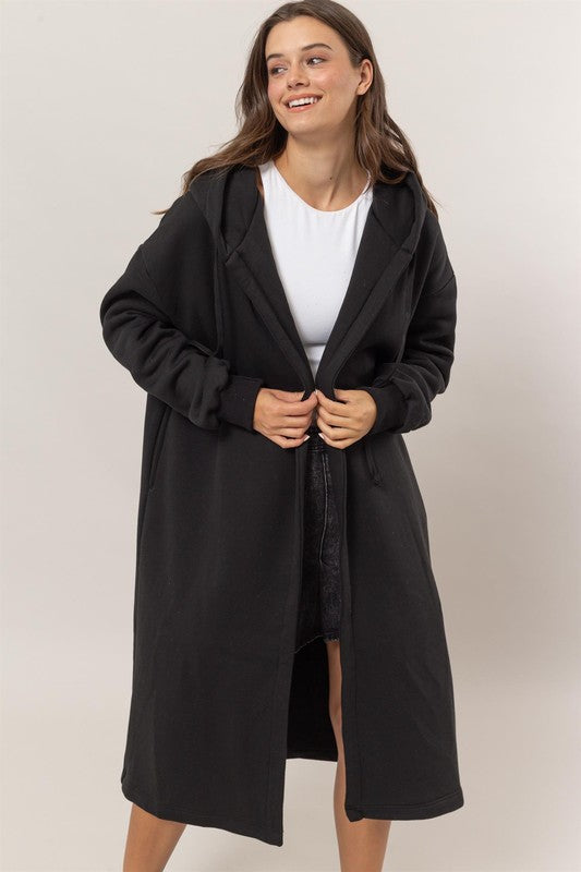 Gotta Have Terry Coat (black)