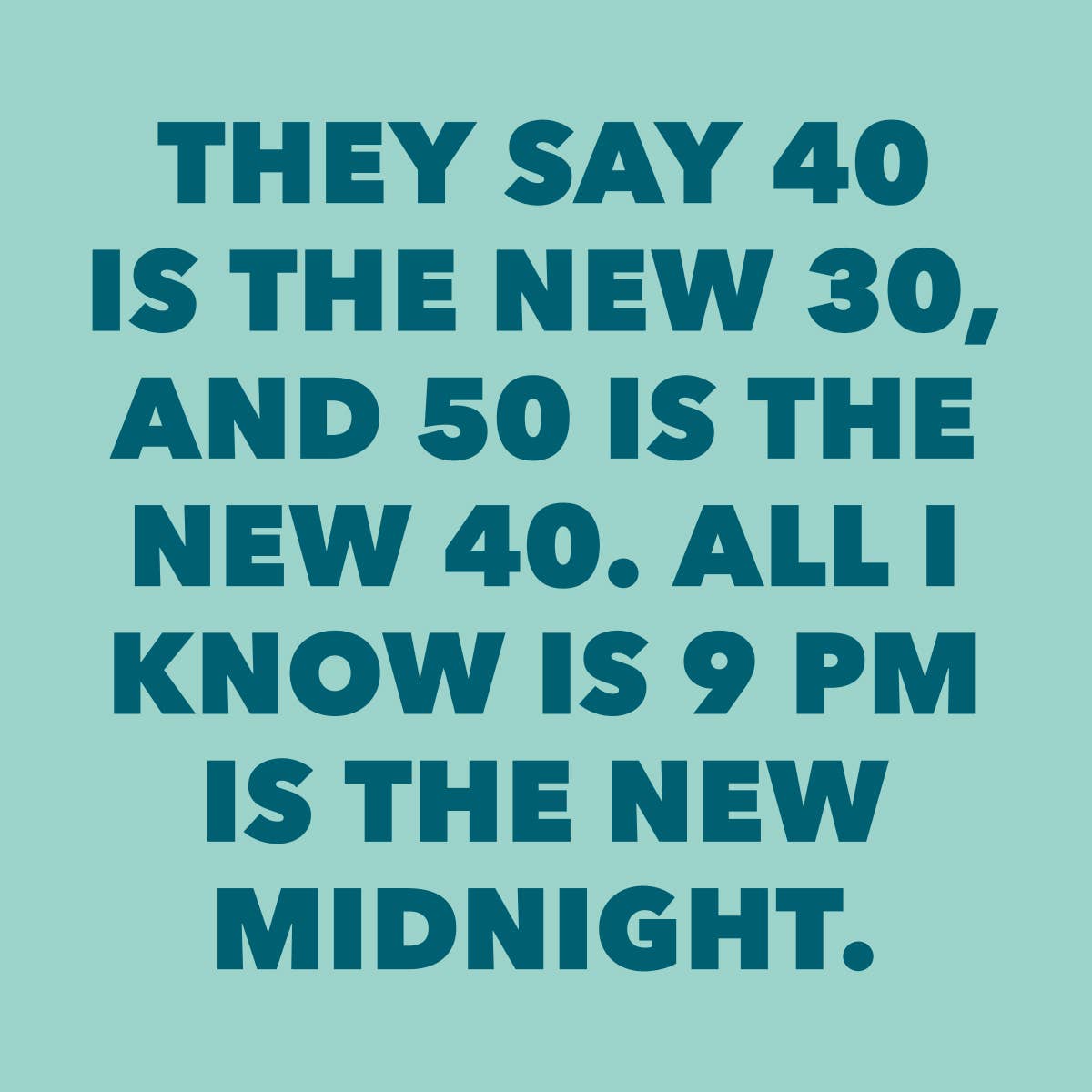 9 PM Cocktail Napkins