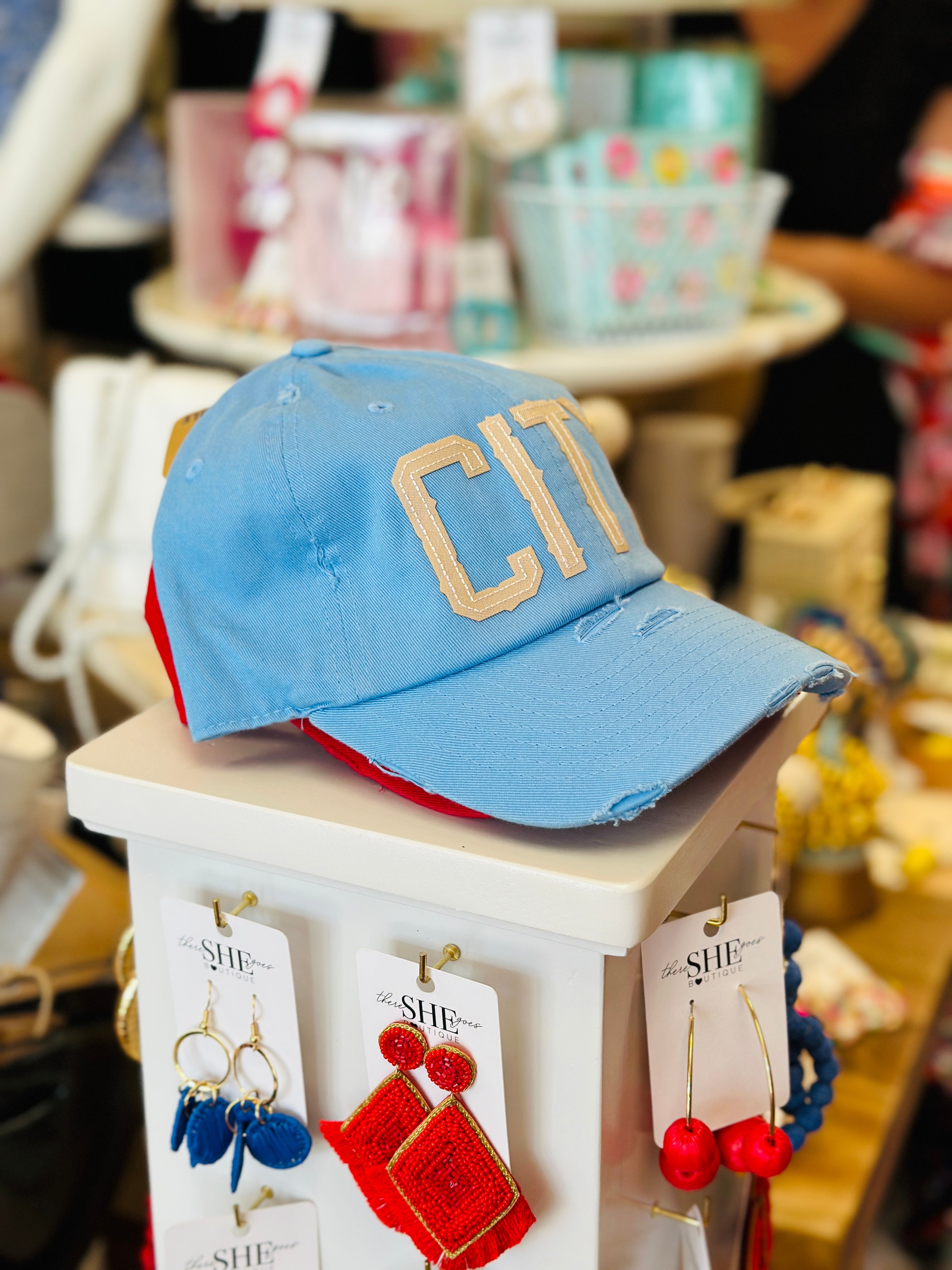 CITY Vintage Blue Hat