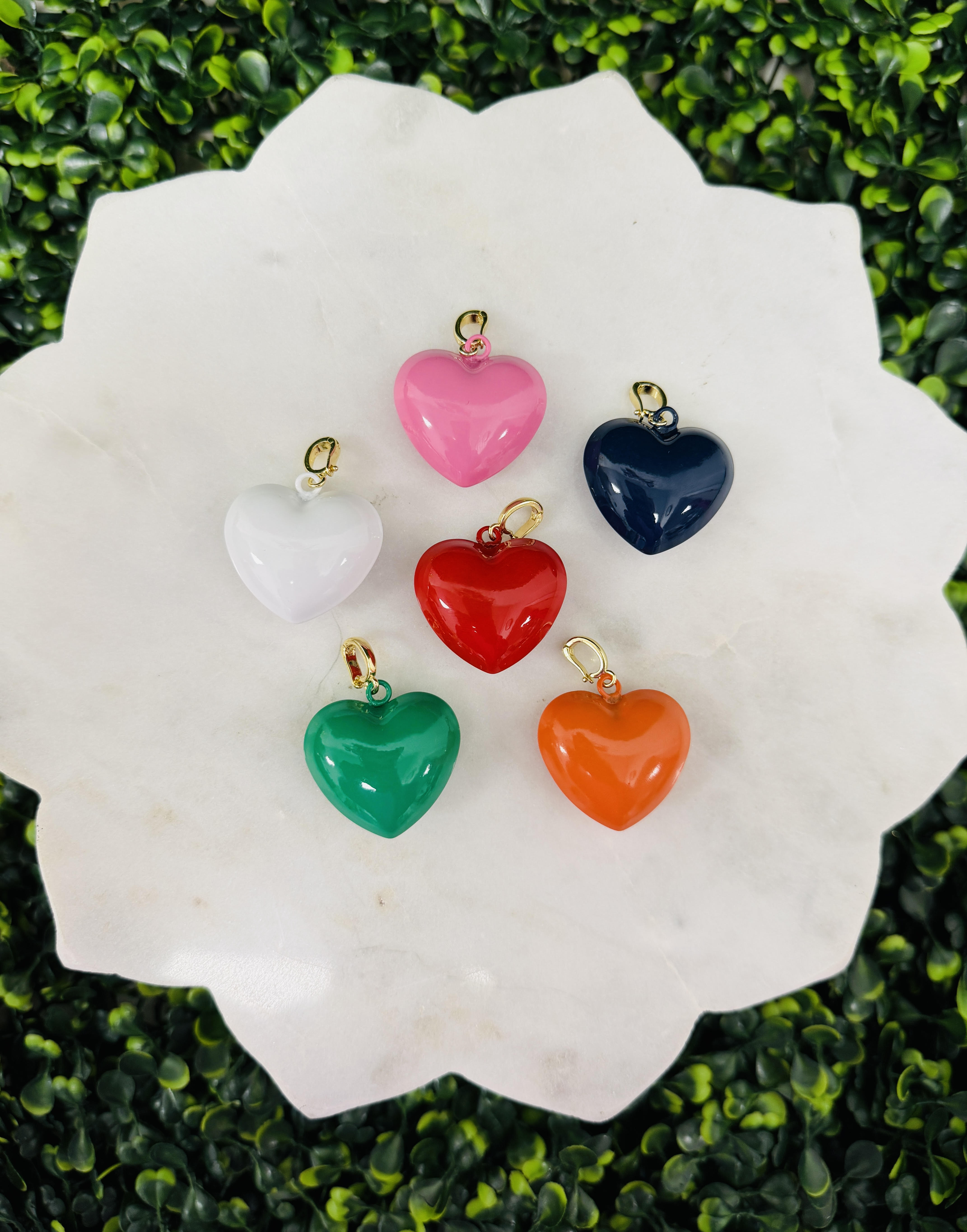 Puffy Heart Charm