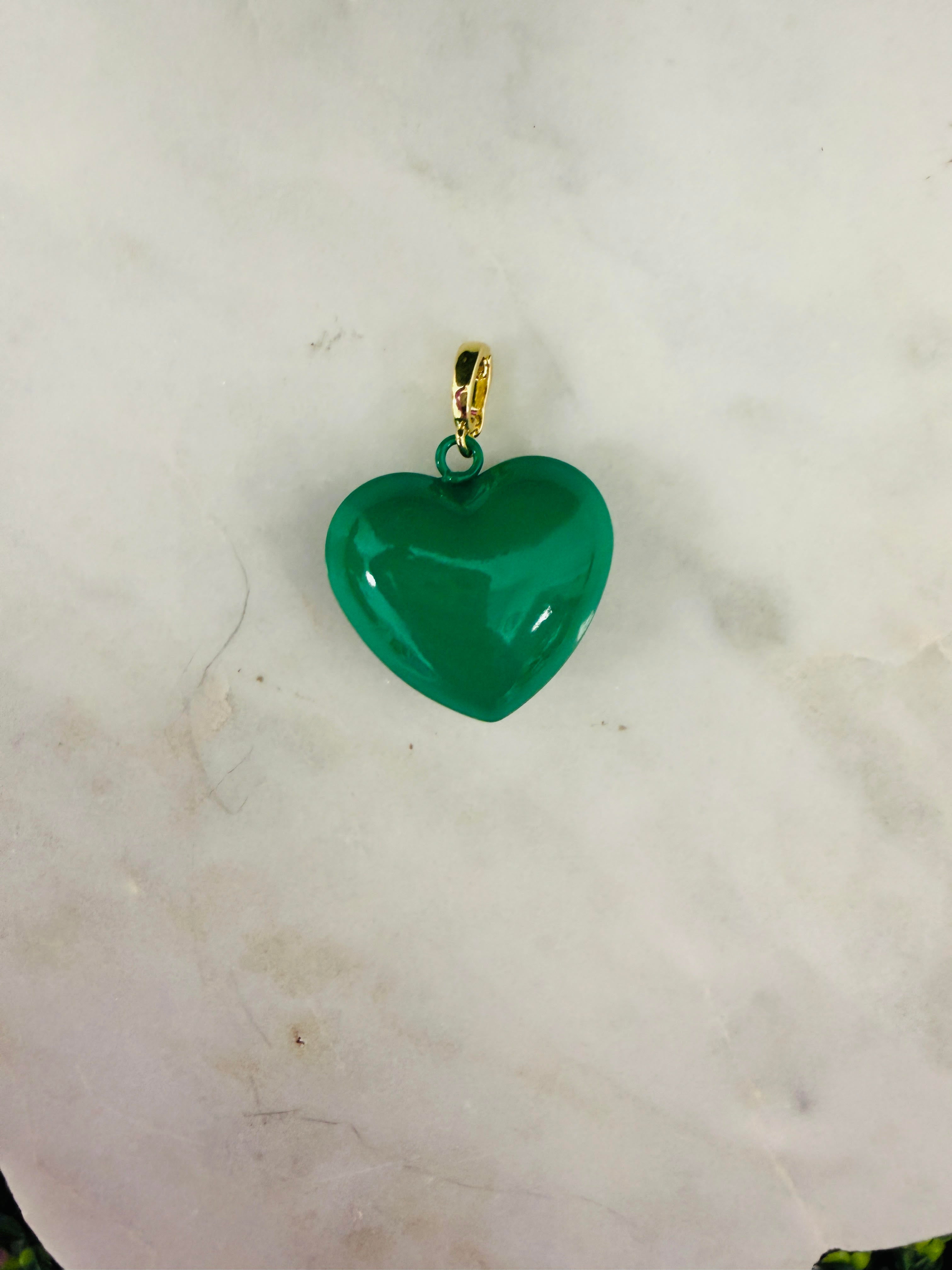 Puffy Heart Charm