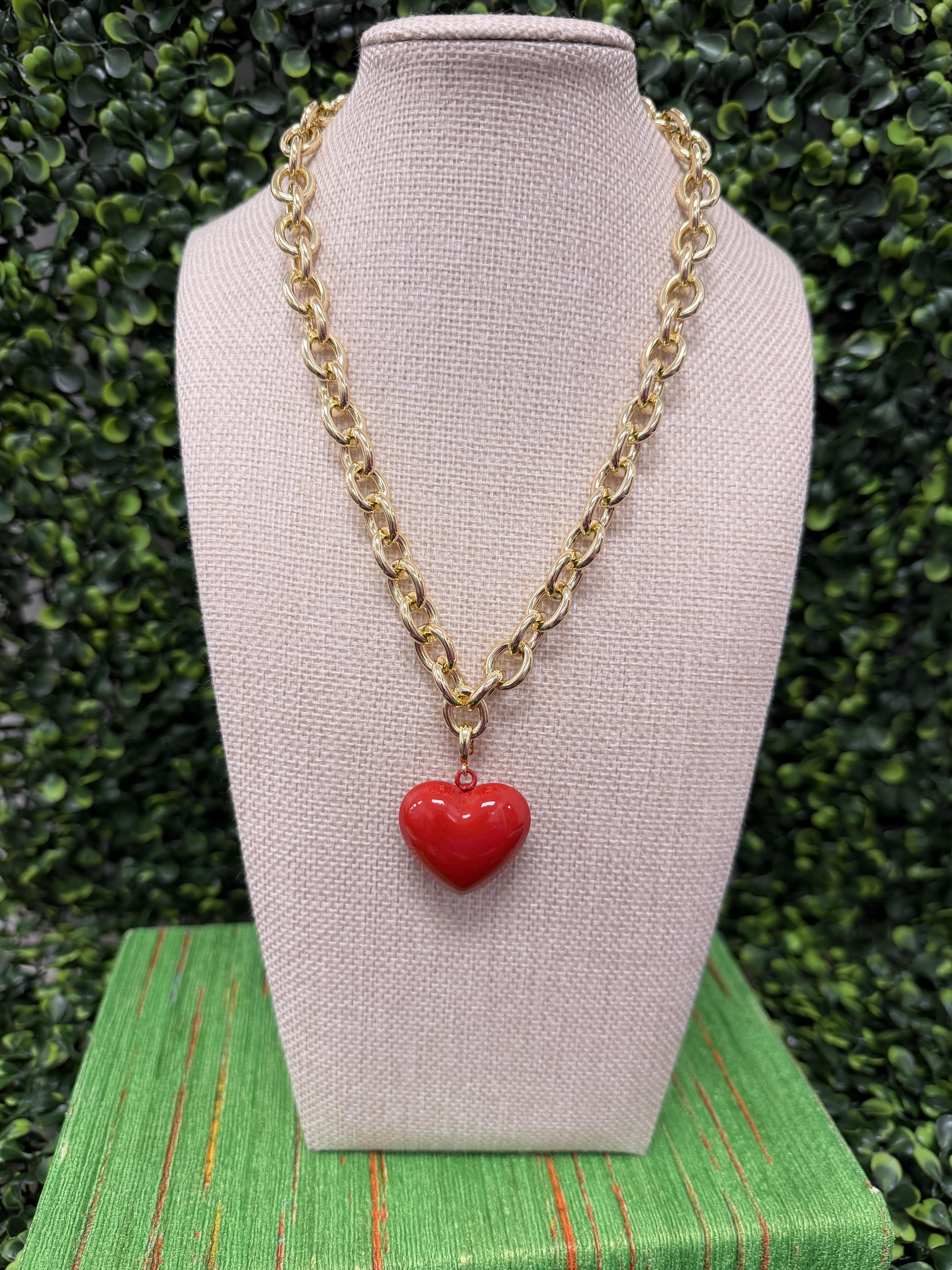 Puffy Heart Charm