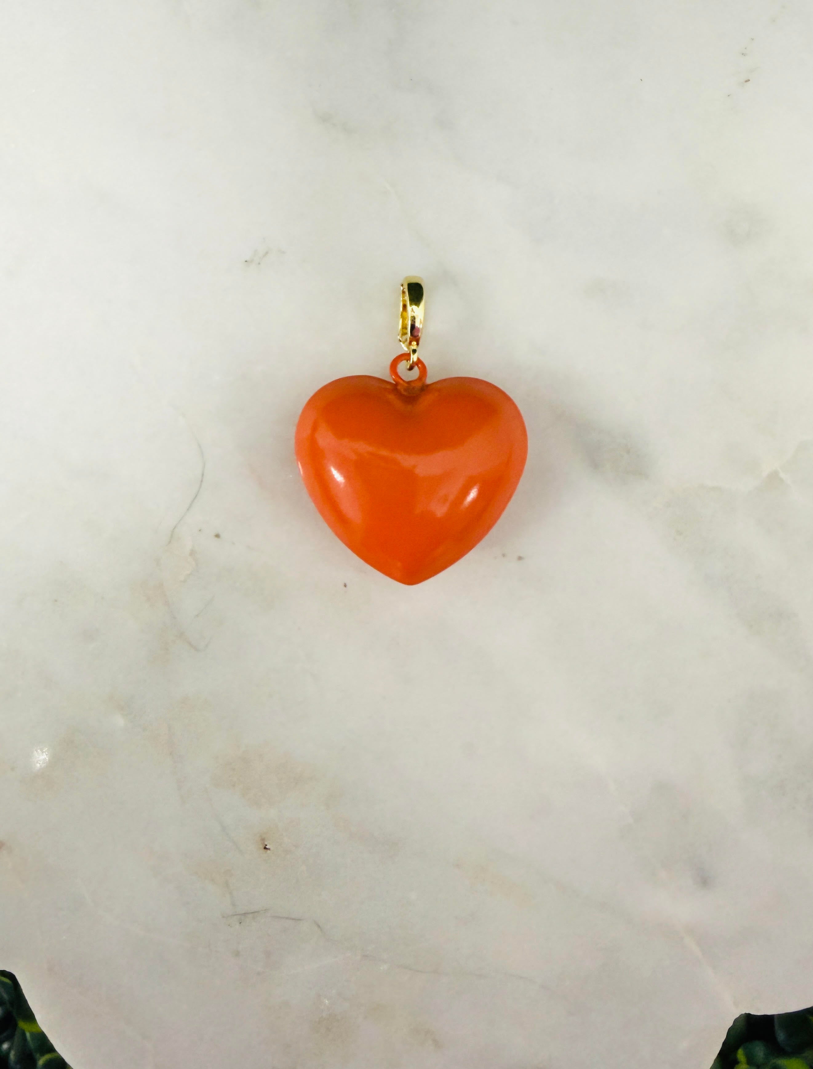 Puffy Heart Charm