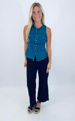 Denim Darling Vest