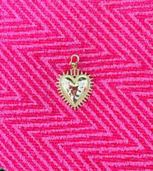 Hammer Heart Charm