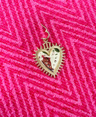 Hammer Heart Charm