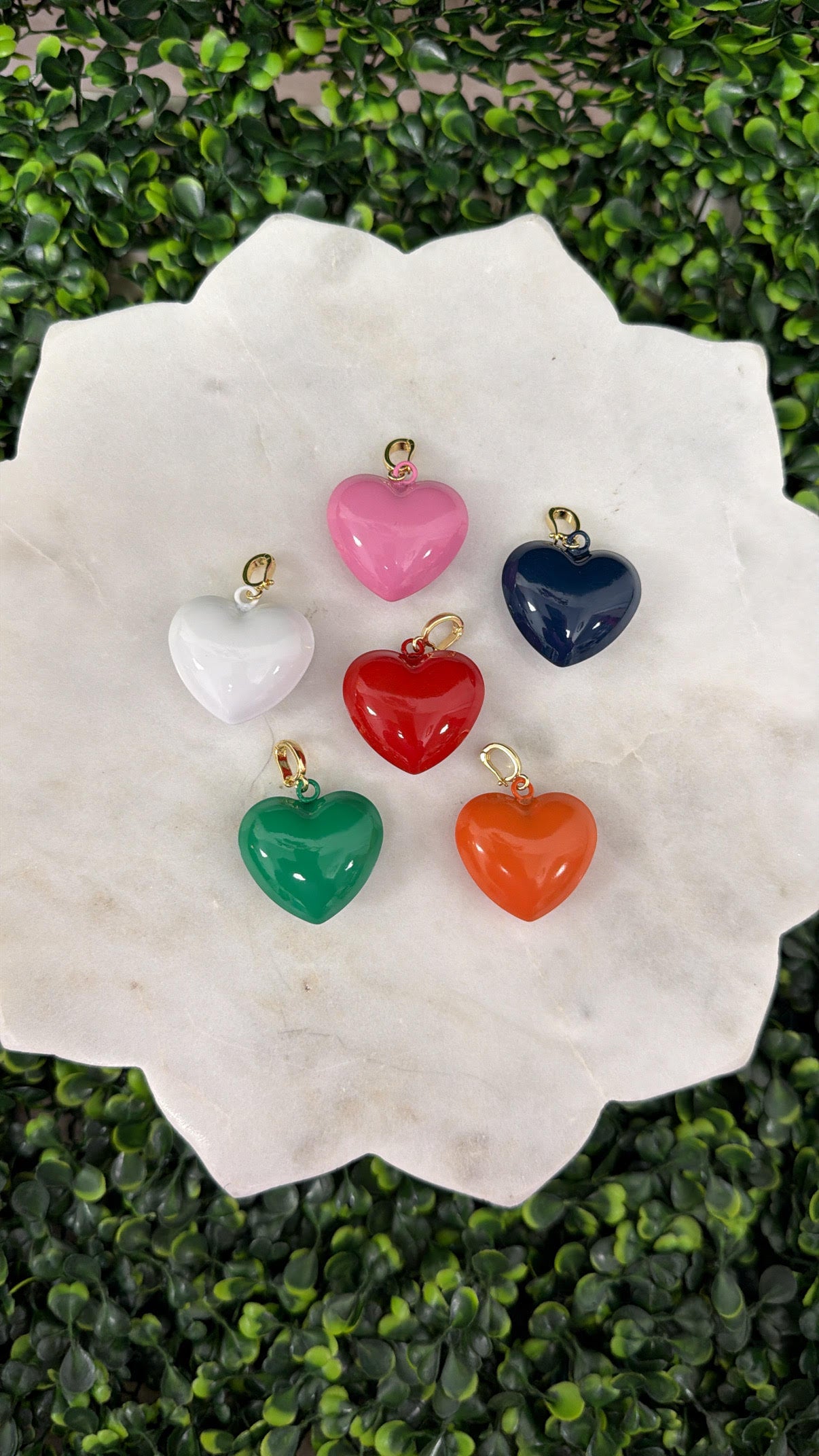 Puffy Heart Charm