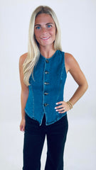 Denim Darling Vest