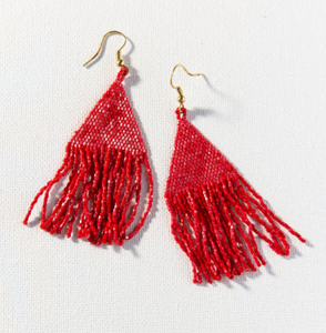The Lexie Earring (red)