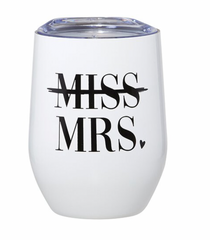 Miss Mrs Wine Tumbler