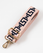 Pink/Navy Purse Strap