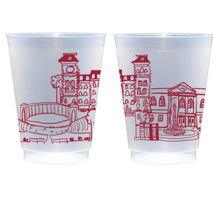 University of Arkansas Shatterproof Cups (10)