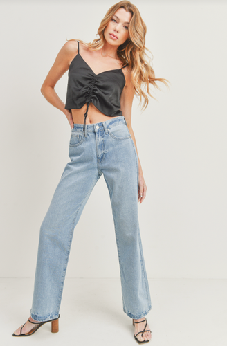 High Relaxed Straight Jean