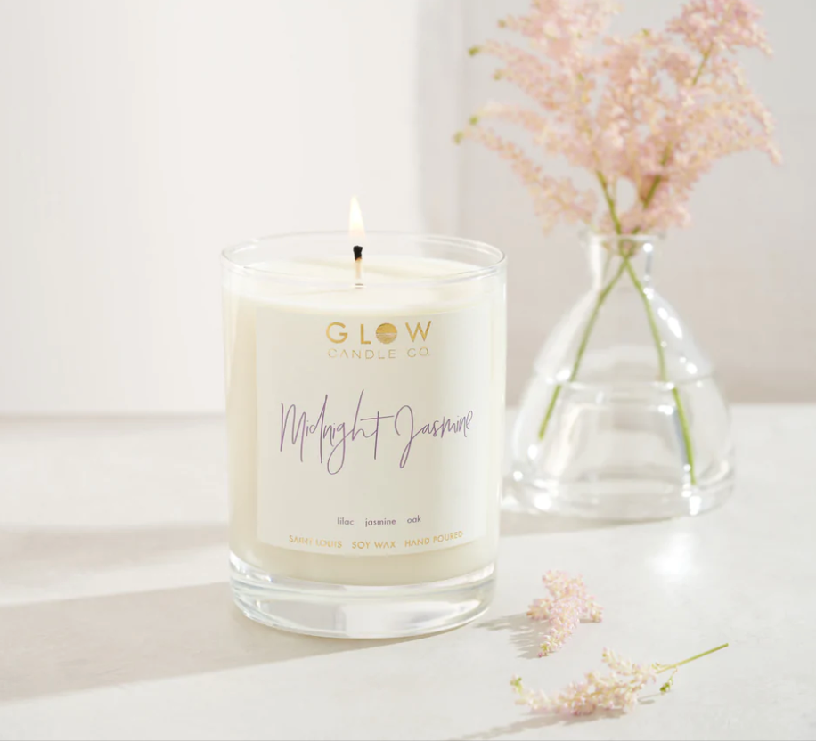 Glow Candle (Midnight Jasmine)