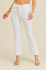 HR Crop Flare (white)