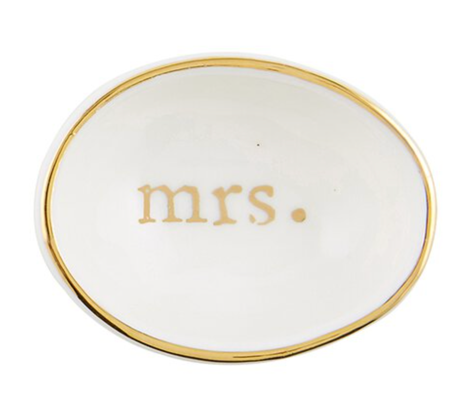 Mrs. ring dish