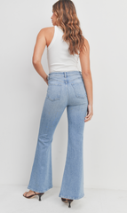 HR Clean Bell Bottom (lt denim)