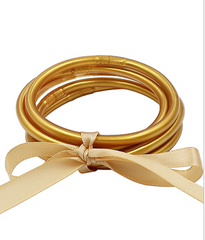 Gold Jelly Bangle Set