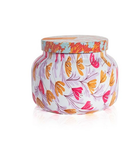 Spring Pattern Pineapple Flower Candle (19oz)
