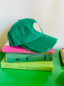 Heart Patch Green Hat