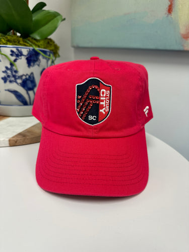 STL City Baseball Hat (pink)