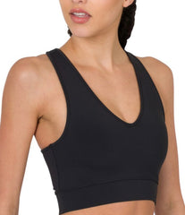 The V Bralette (black)