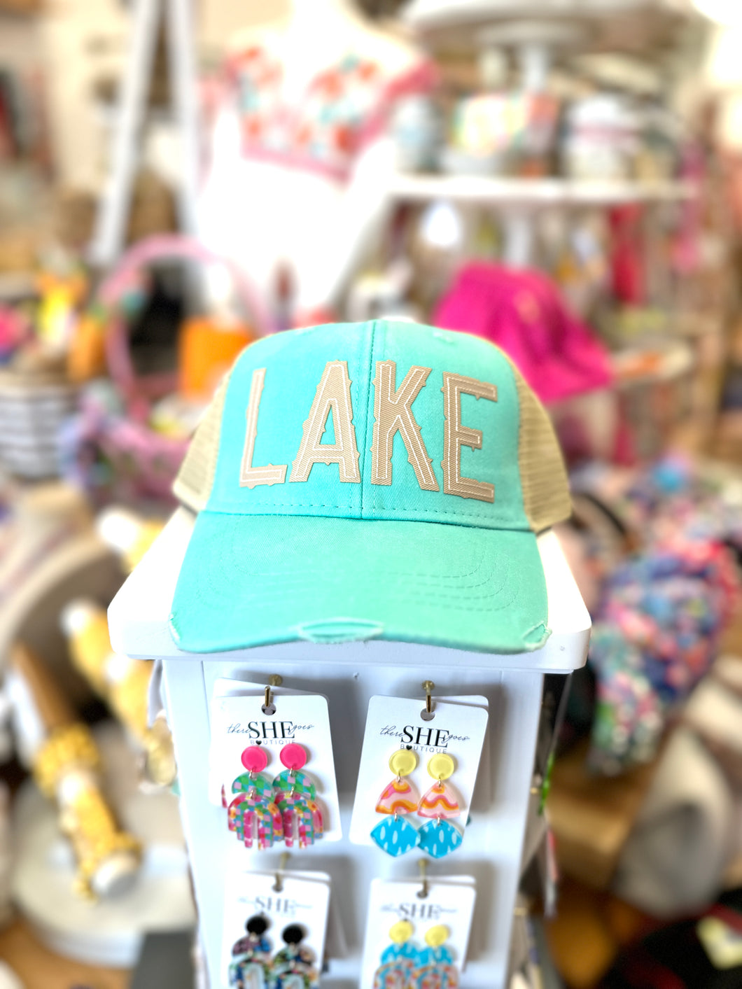 LAKE Seafoam Trucker Hat